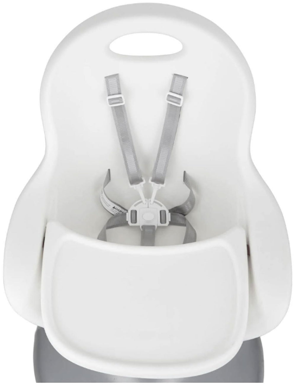 Todays Kids machine-washable straps simplify cleanup after messy meals and spills.