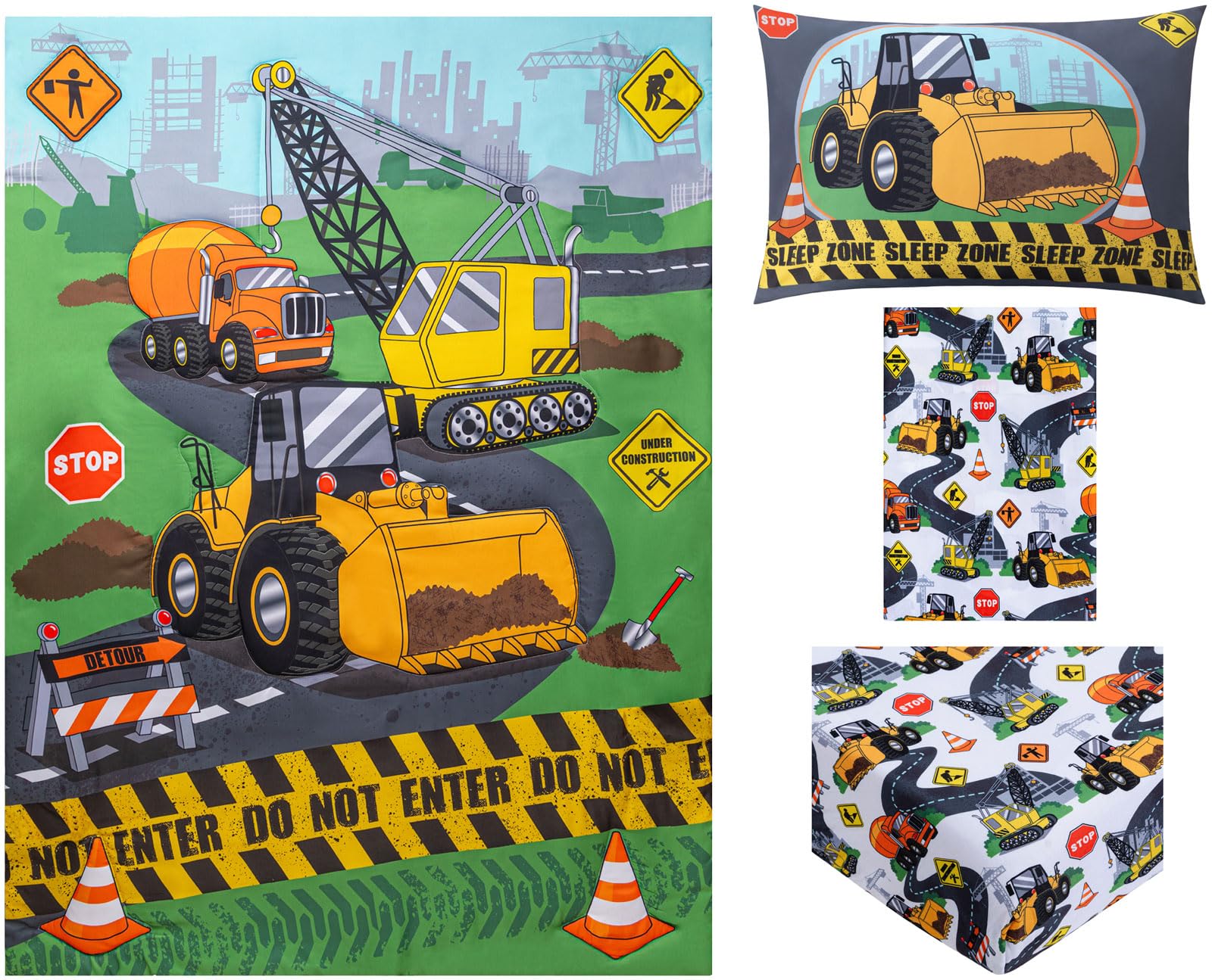 Todays Kids reversible comforter offers dual looks for quick room updates.