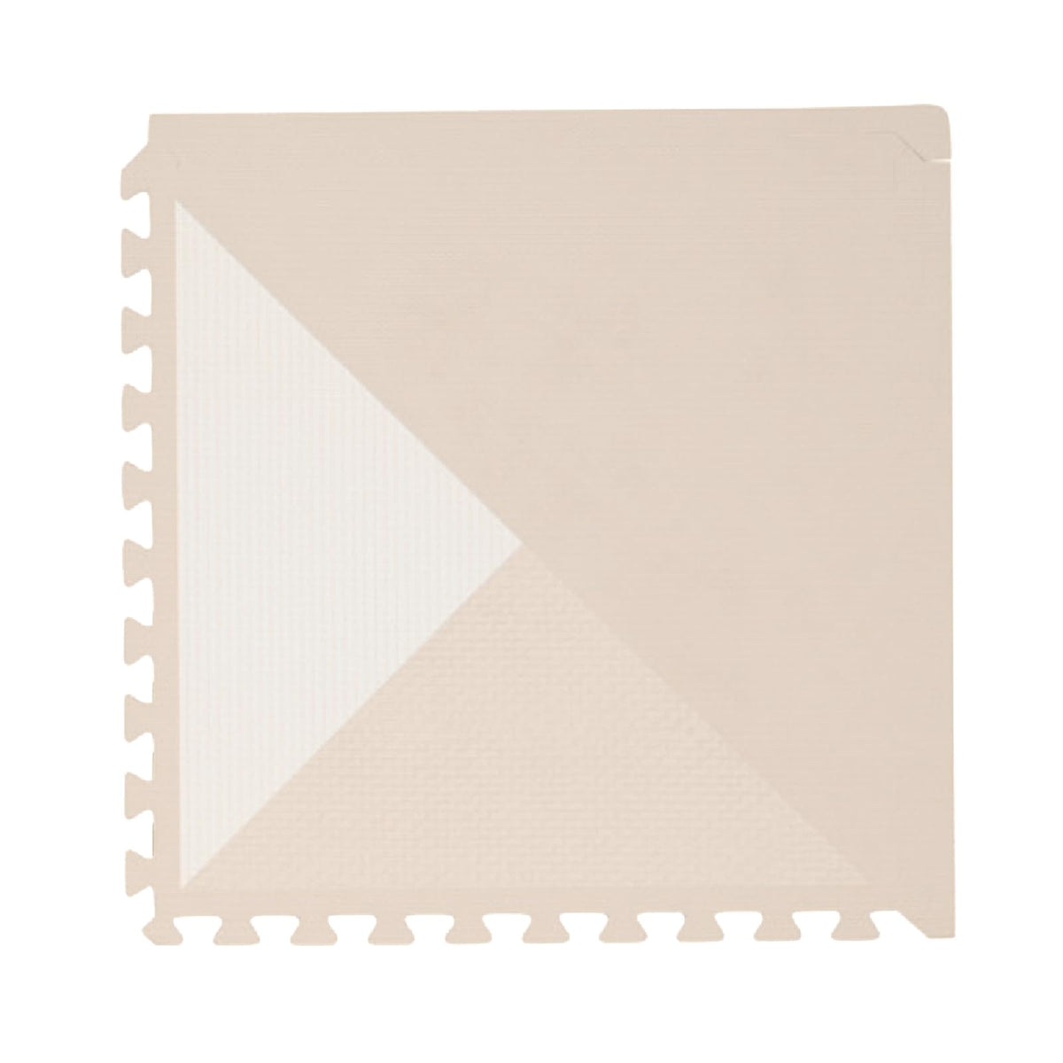 Toddlekind playmat in living room showcasing rug-like design for stylish safe play