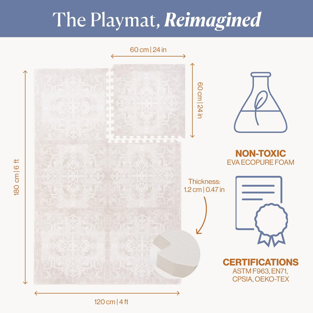 Toddlekind playmat tummy-time-movement provides a soft base for early exploration.