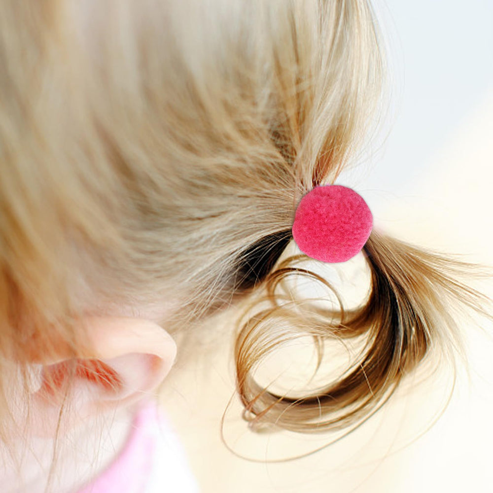 TODDER soft elastic hair ties for comfortable all-day wear on kids