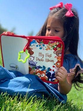 ToddleBee travel-friendly-memory-book is a durable companion on trips with baby