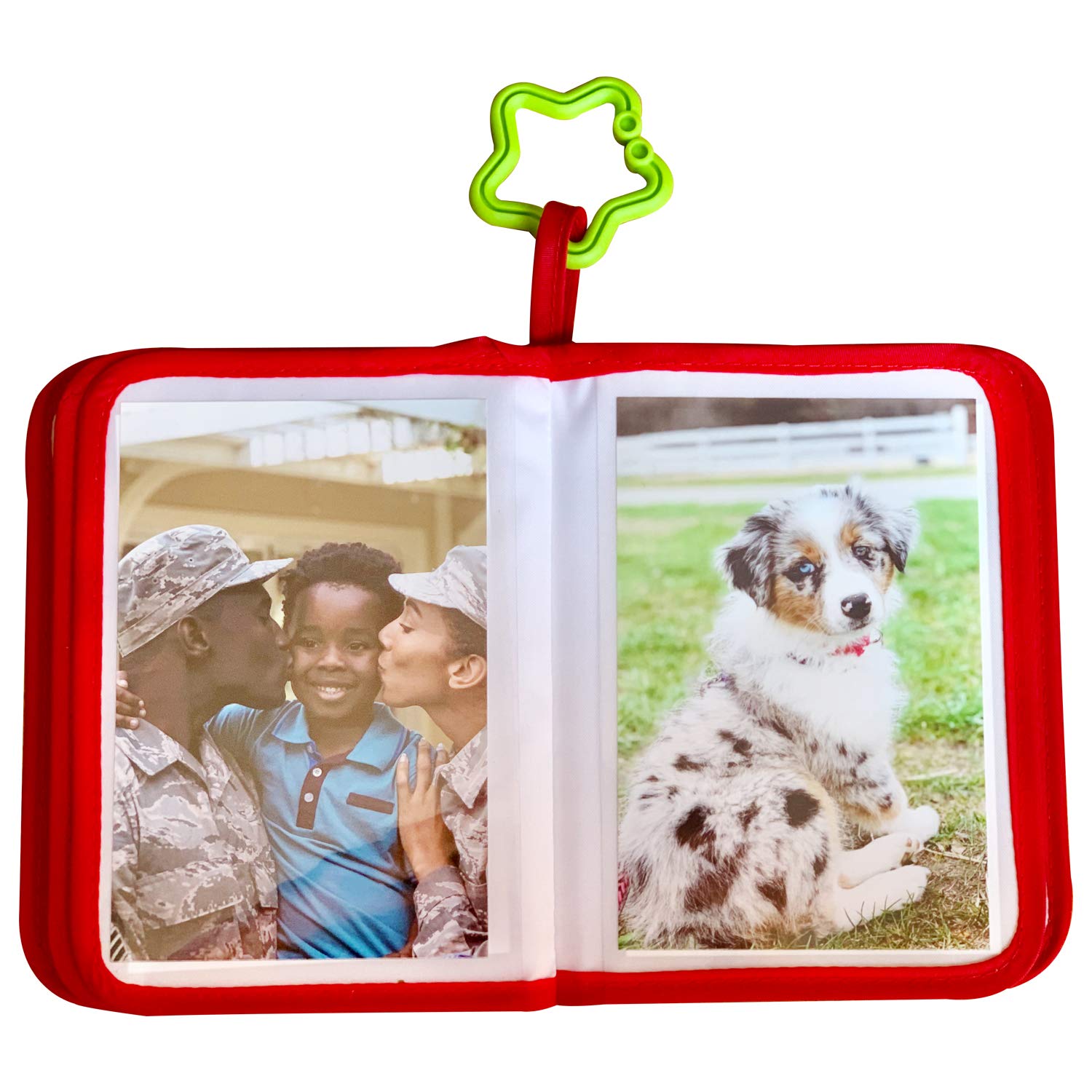 ToddleBee woodland-animals-inside-pages with sturdy vinyl pages protecting memories