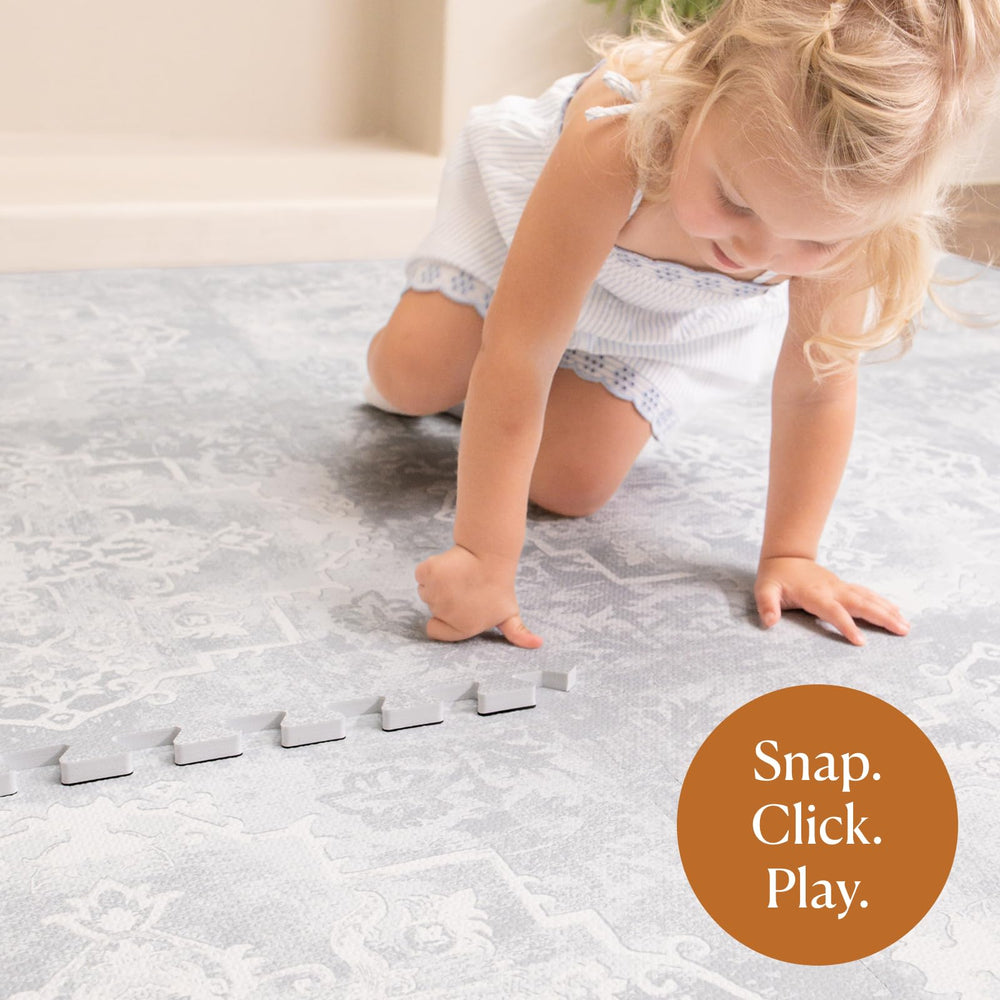 Toddlekind Pearl Blue easy-clean damp-wipe surface handles spills quickly.