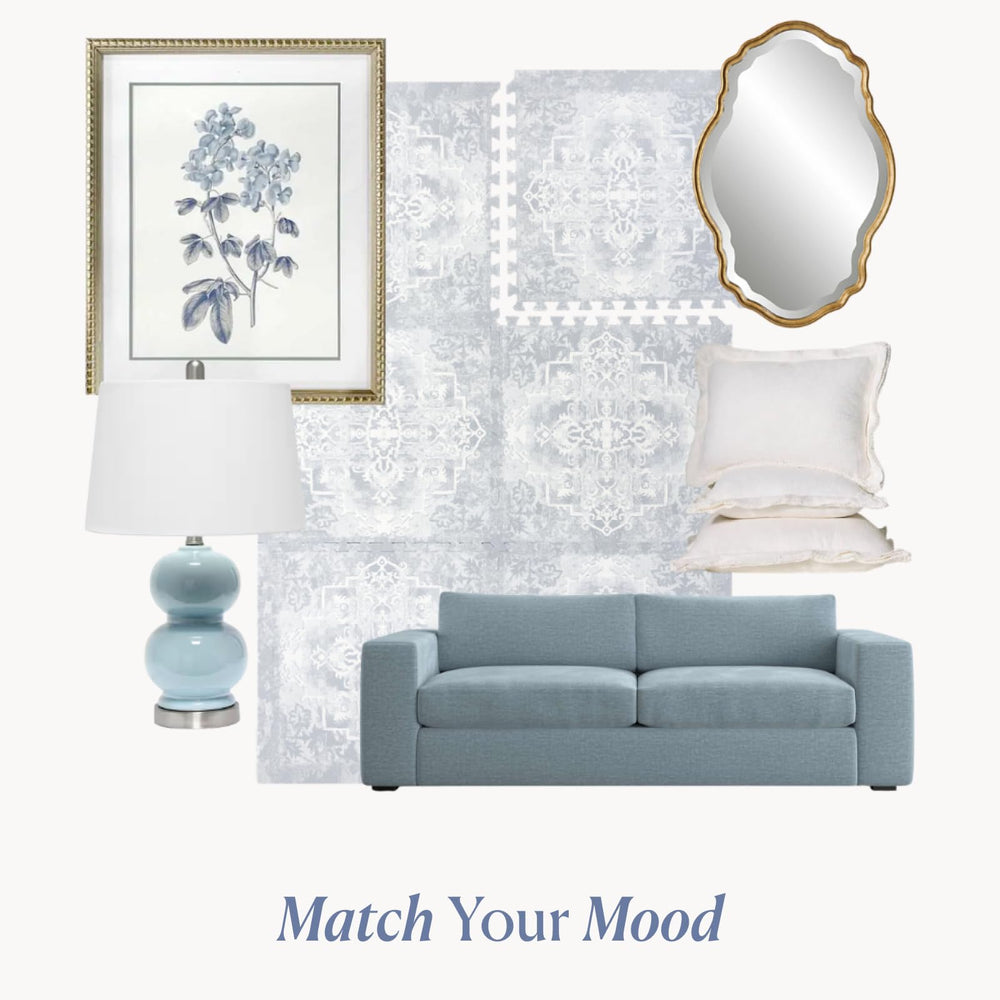 Toddlekind Pearl Blue non-toxic, odorless surface promotes safe exploration.