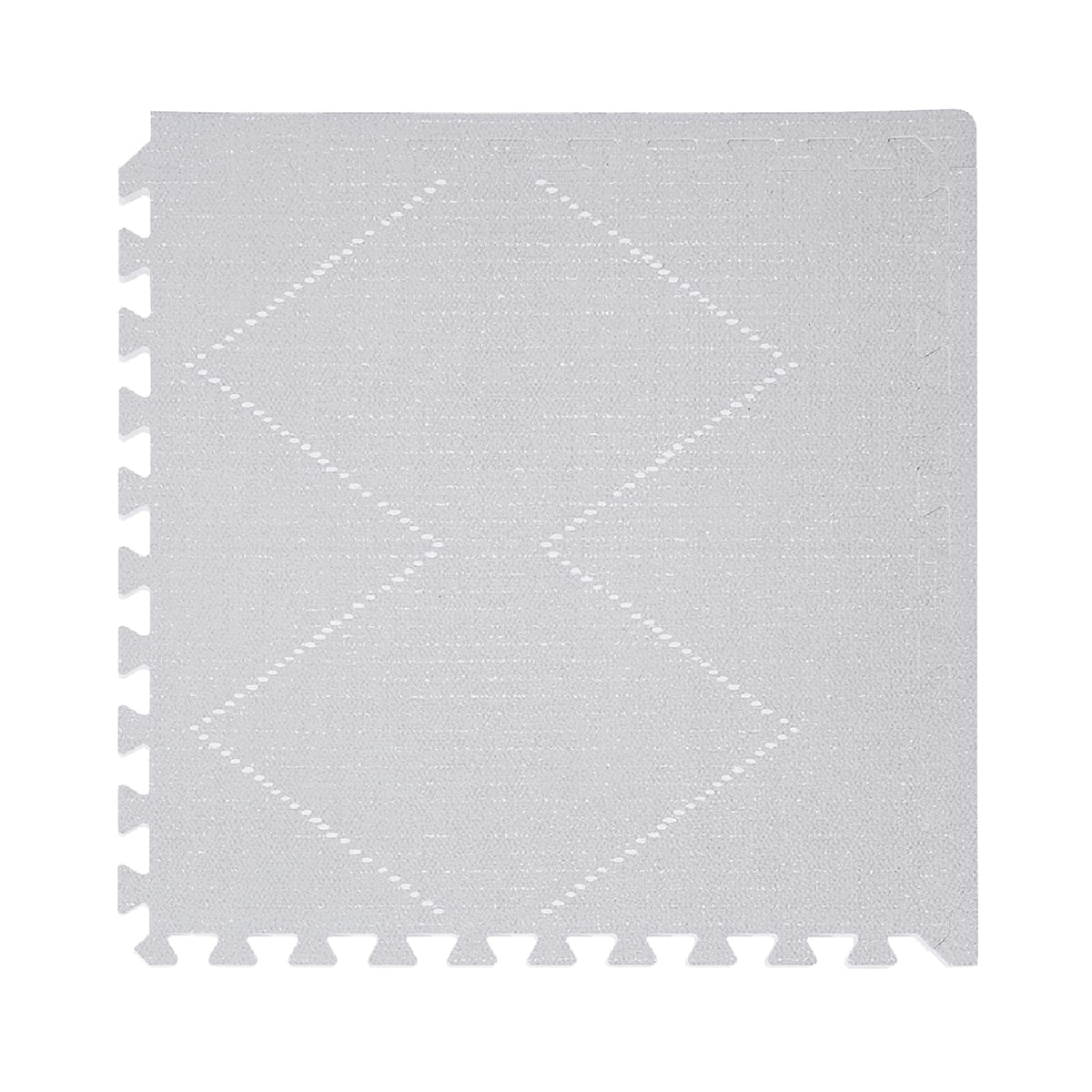Toddlekind Playmat Tulium Stone tiles assembly shows a customizable, stylish play area for rooms