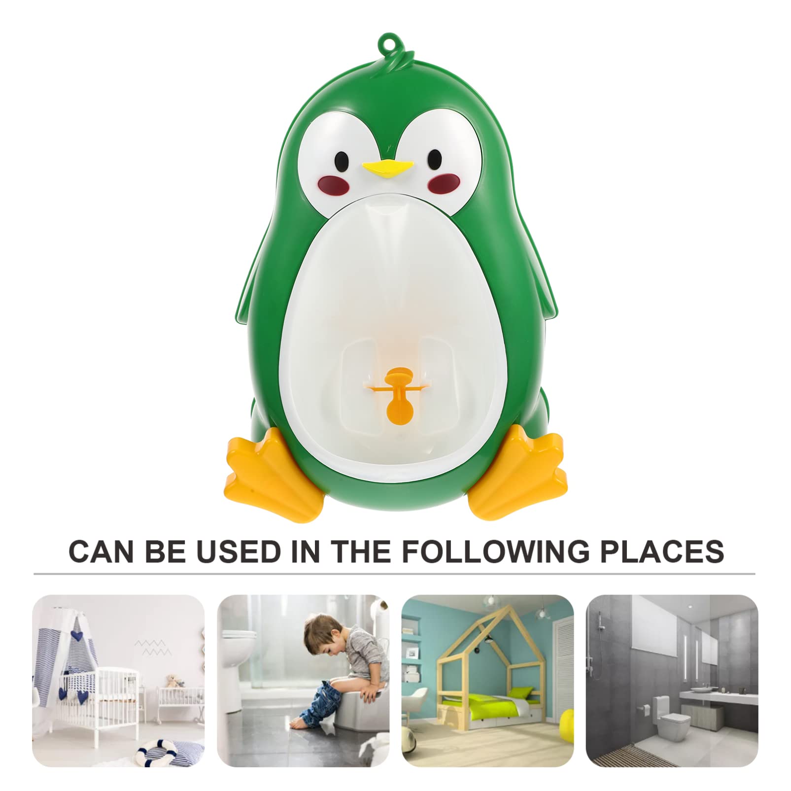 Toddmomy penguin potty trainer product image highlighting kid-friendly design and practical training aid.