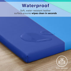 TODIBY foldable trifold design mat shown folded for compact storage and portability.