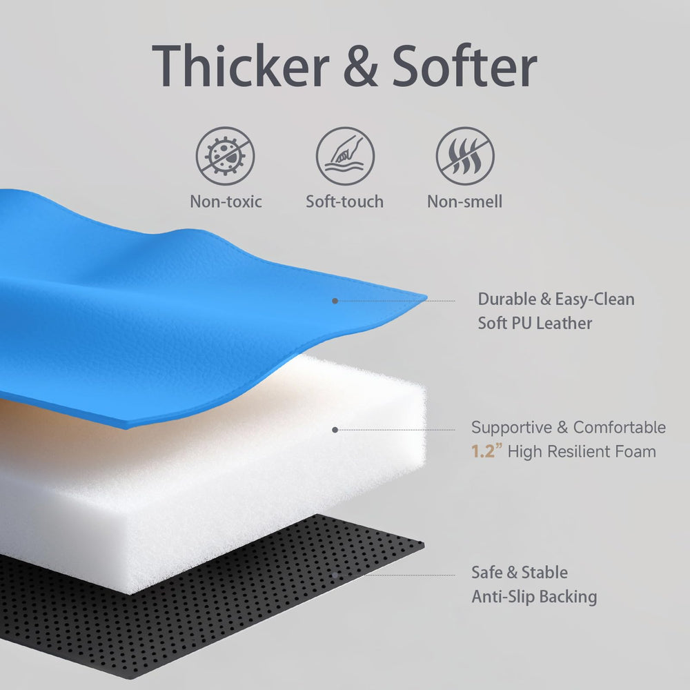 TODIBY waterproof surface and wipe-clean finish for mess-free playtime.
