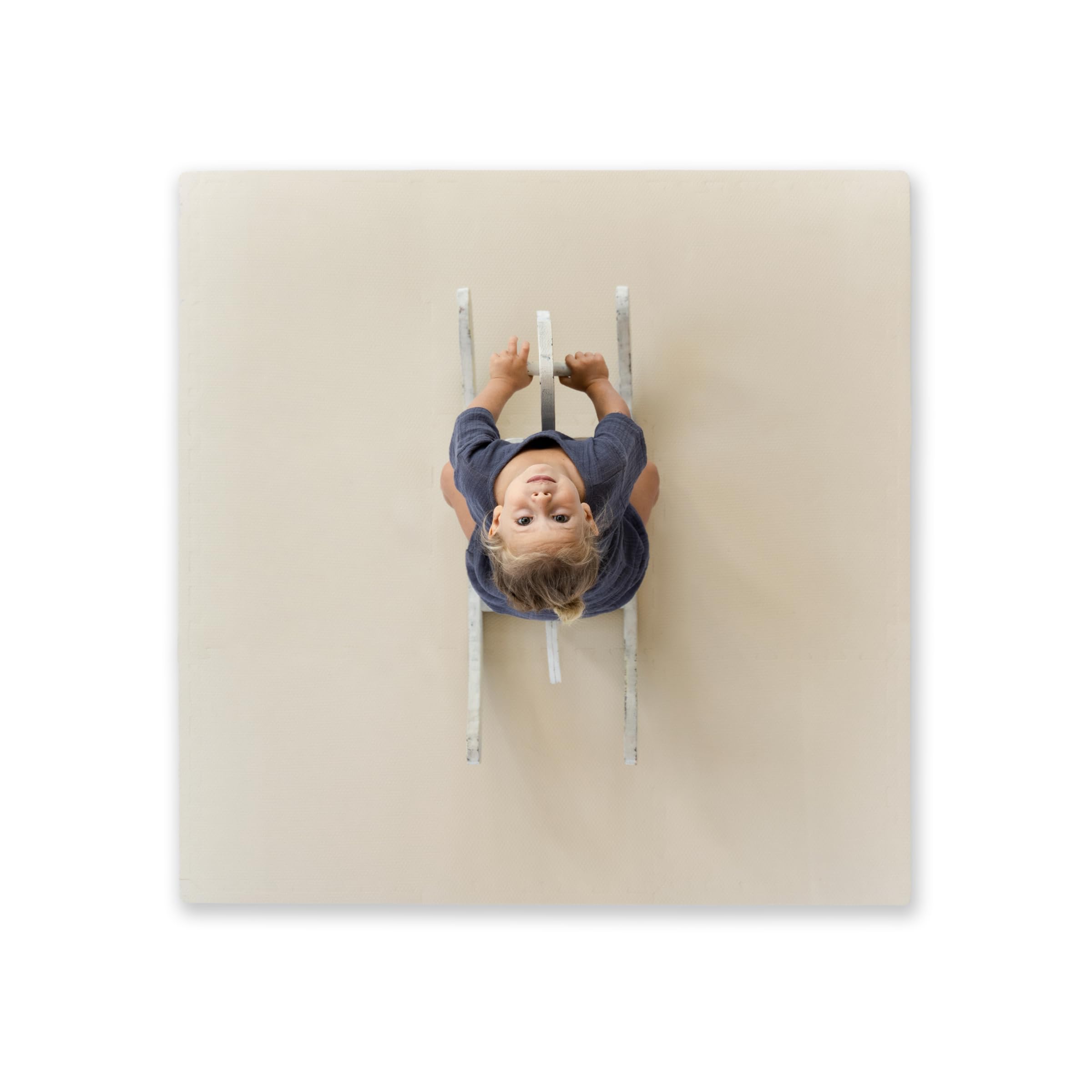 Toddlekind classic foam tiles laid out 4x4 feet for a safe, stylish play area.