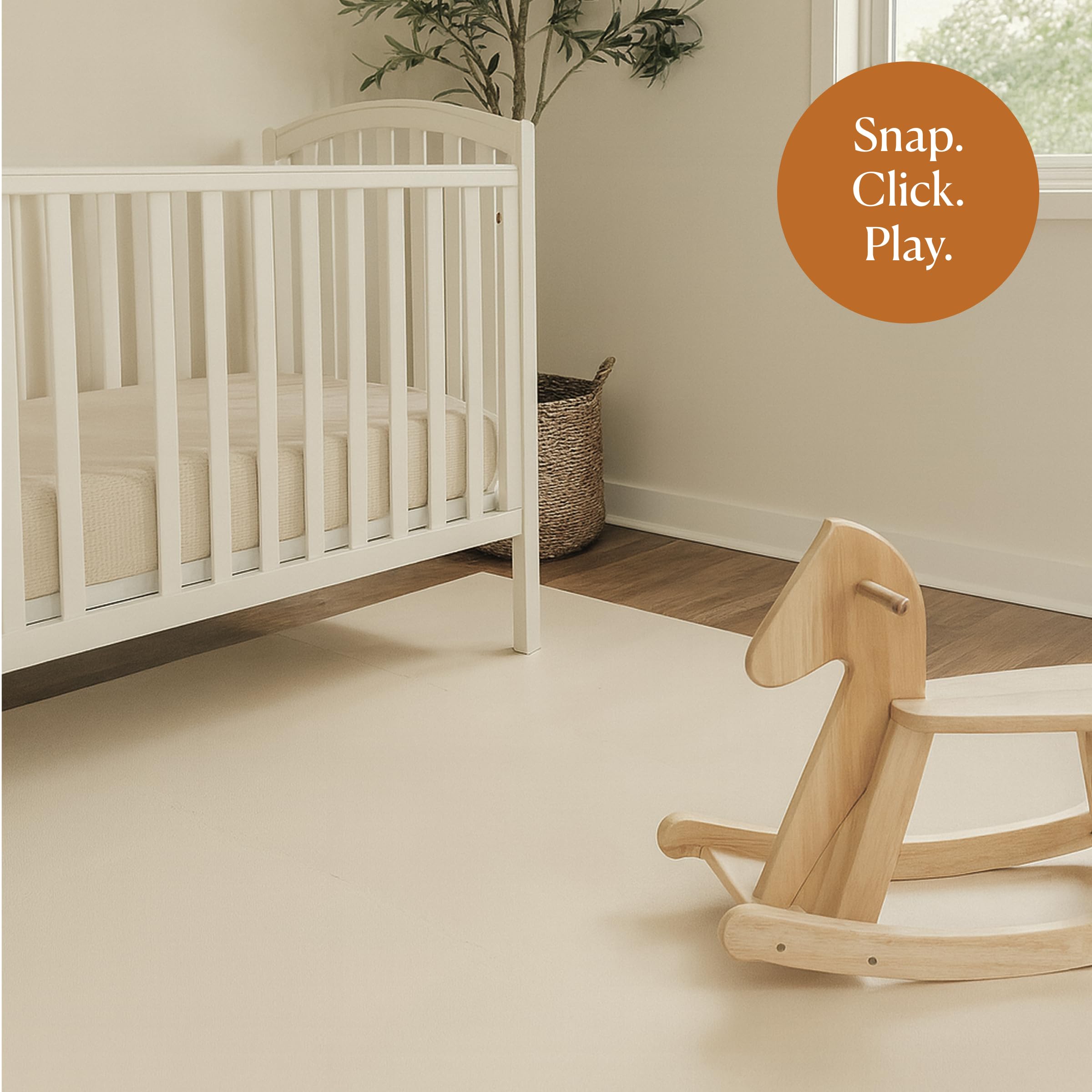 Toddlekind clay-colored tiles displayed for a modern nursery aesthetic.