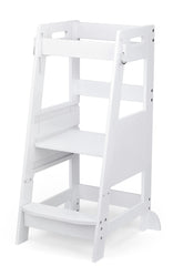 TOETOL bamboo toddler kitchen step stool provides sturdy counter access with eco-friendly stability