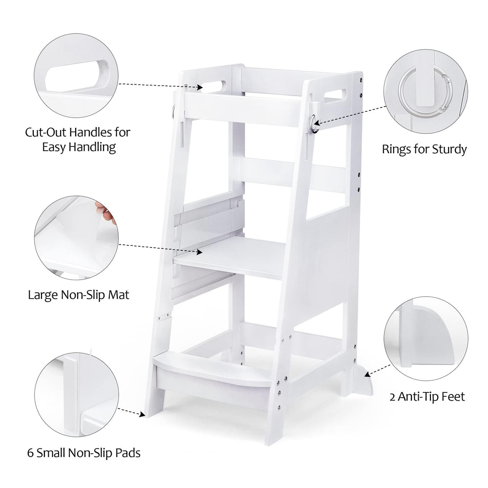 TOETOL easy assembly with included handle for simple setup and transport