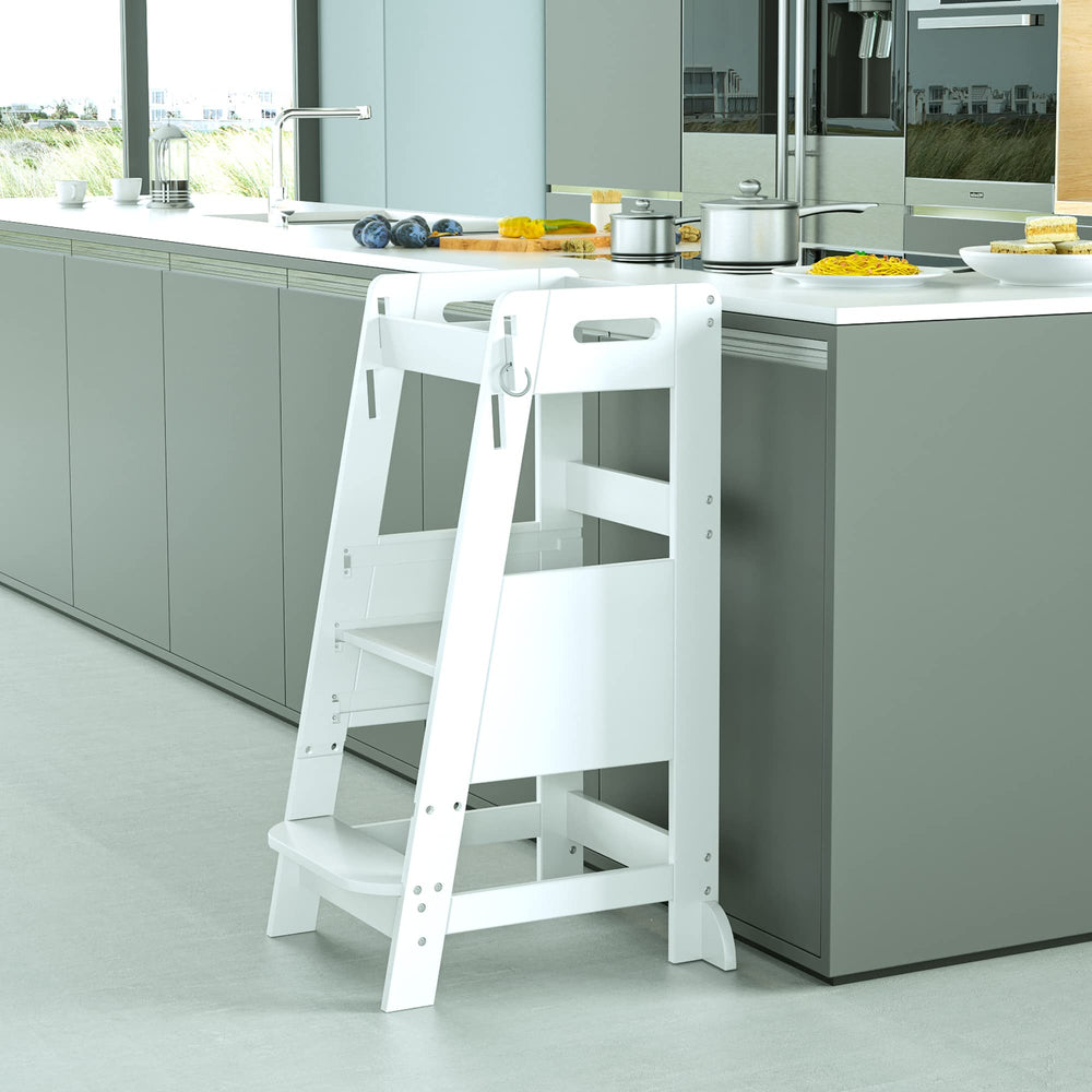 TOETOL four sided safety railings offer dependable support during kitchen tasks