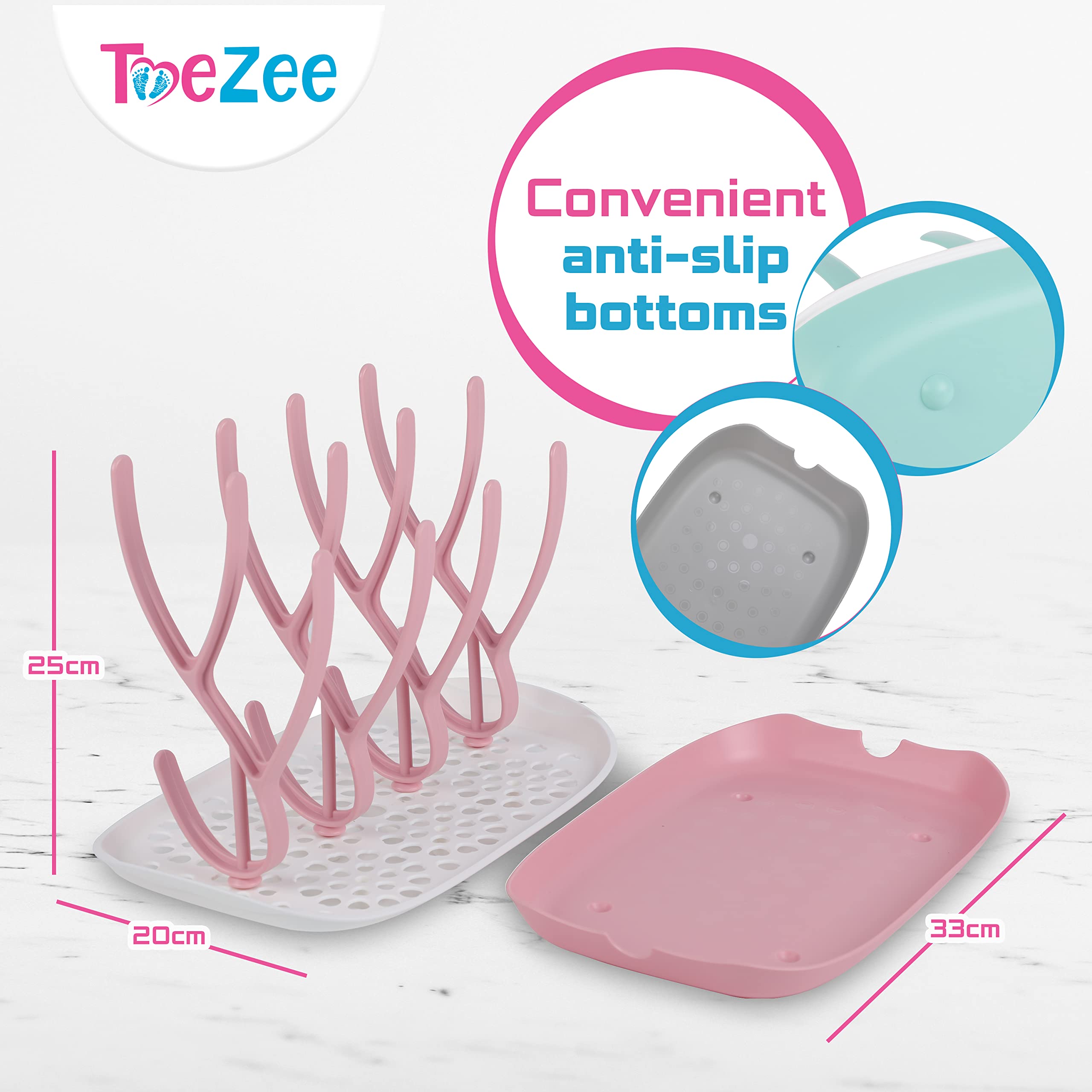 ToeZee space-saving design shown in a tidy kitchen setup