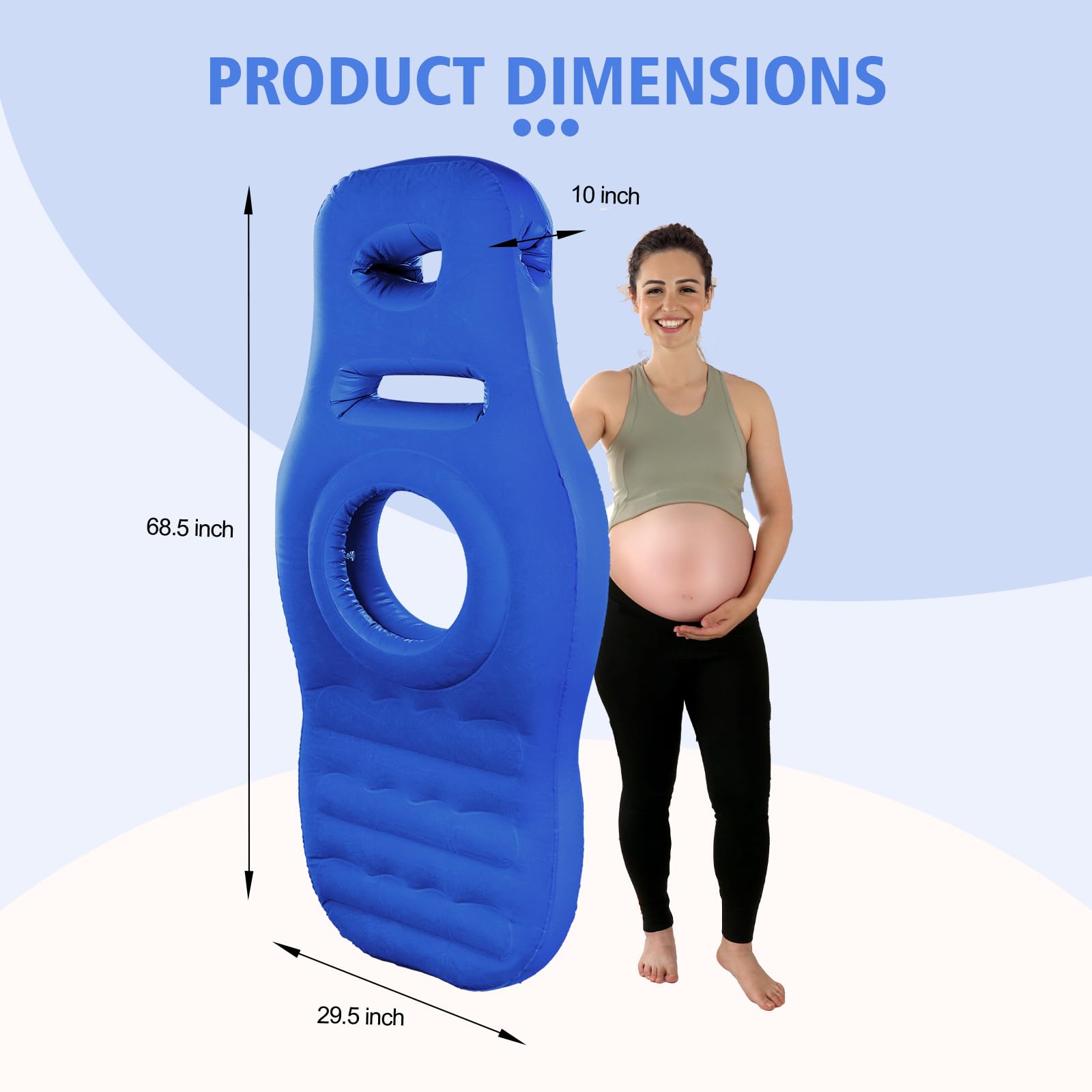 Toggloo inflatable pillow with adjustable firmness enables customized comfort.