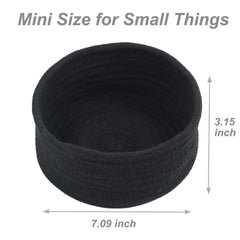 Togous small basket used in bathroom for towels, cosmetics, and essentials.