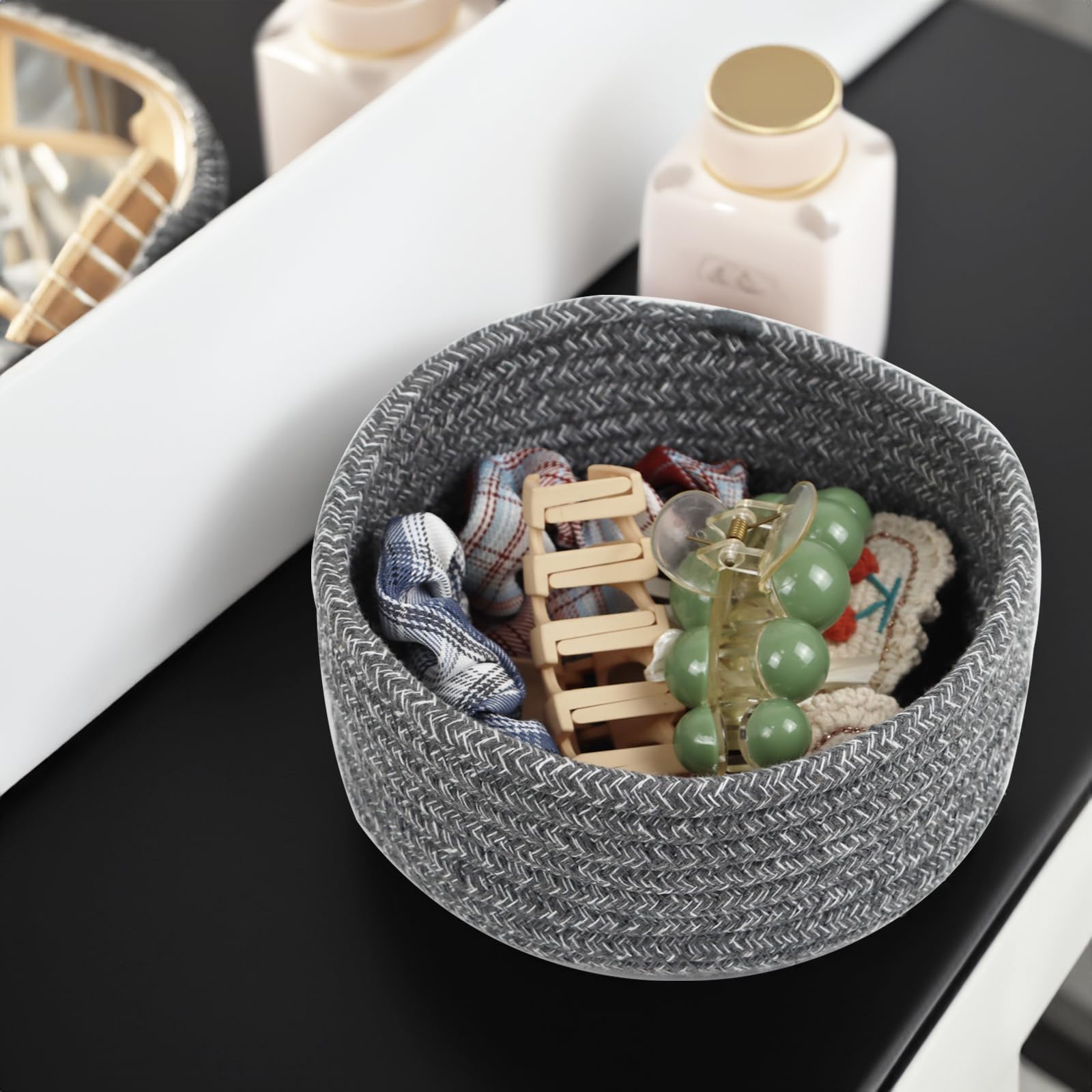 Togous small basket set used as an empty gift basket for celebrations.