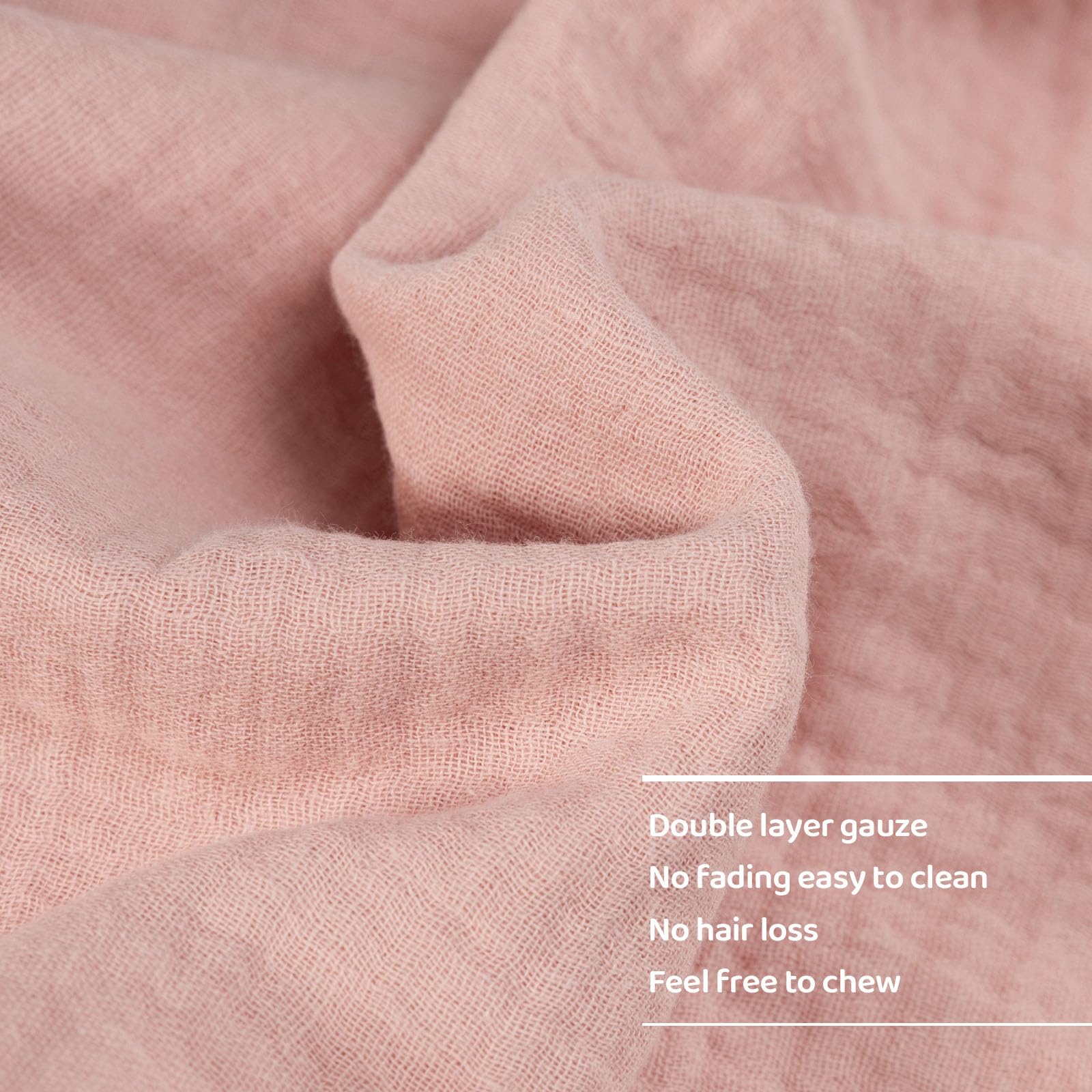 TOHARA bunny lovey embroidery close-up—safe design with no small parts.
