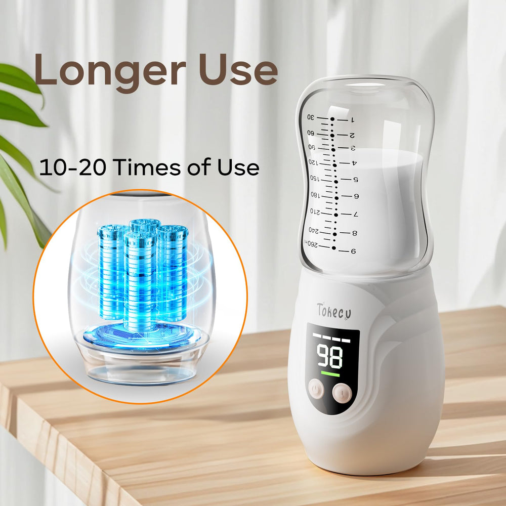 Tohecu double leak-proof design keeps bottles secure during travel