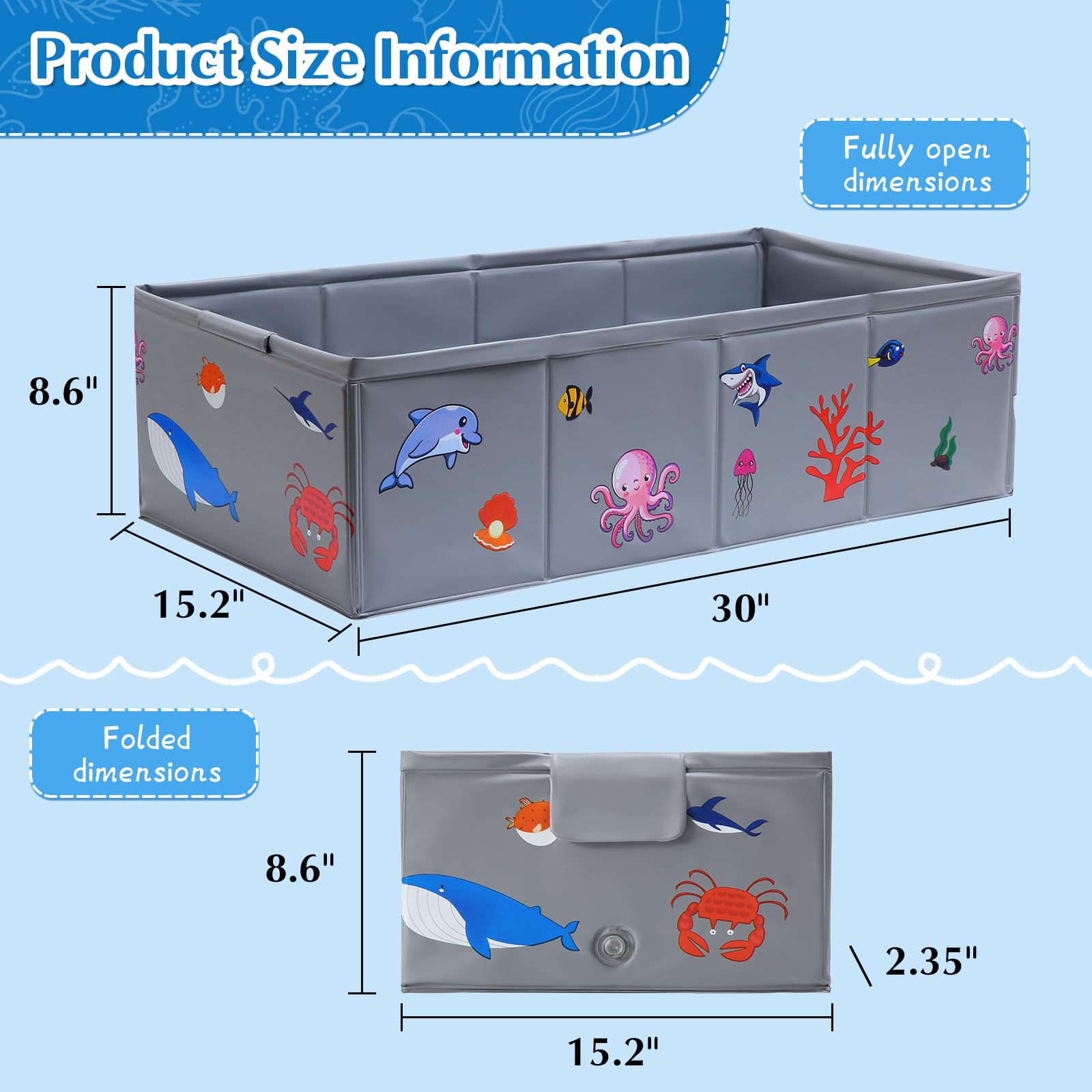 Tohetsuzp waterproof interior enables quick, hygienic cleaning.