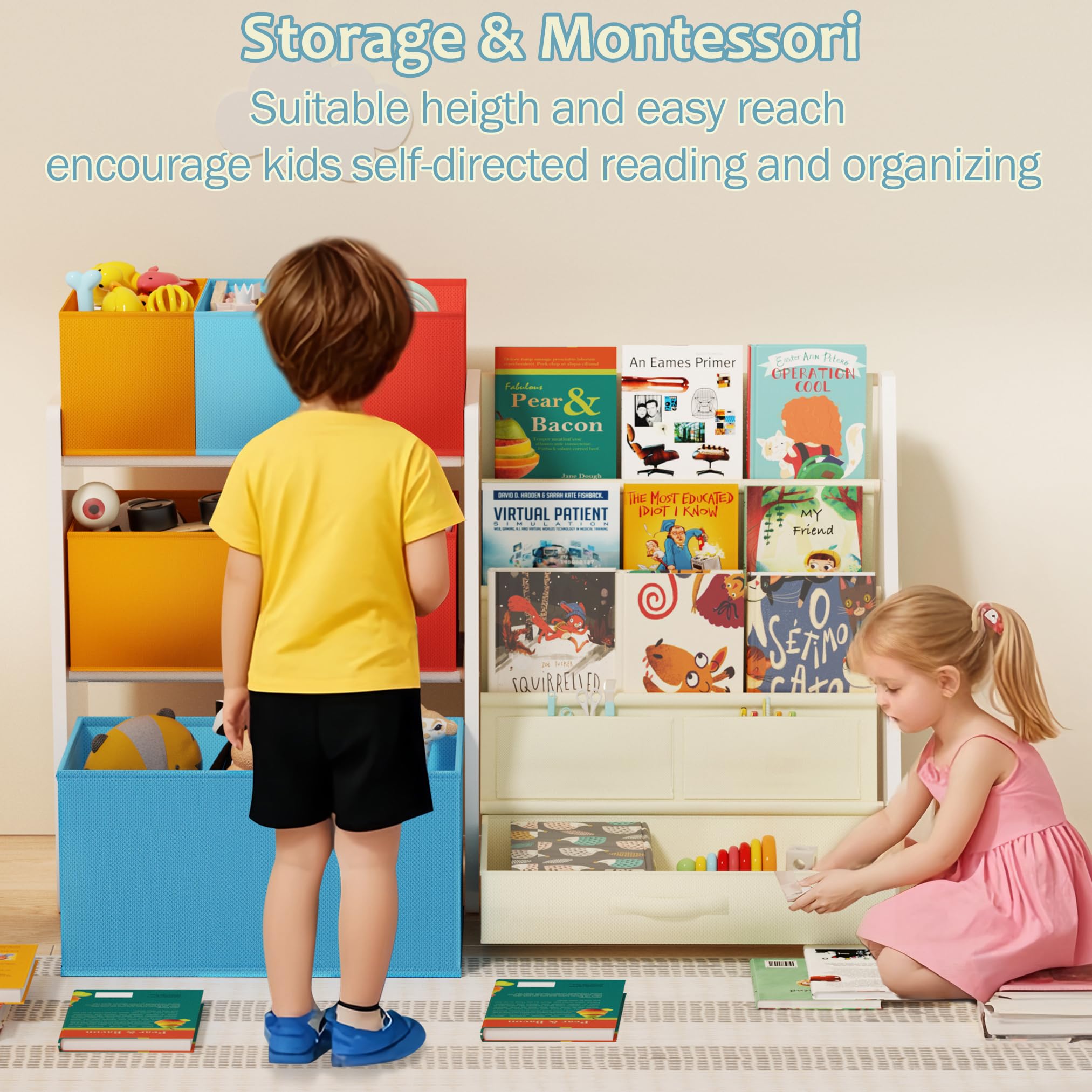 Tohiasen playroom organization—space-saving design keeps rooms neat.