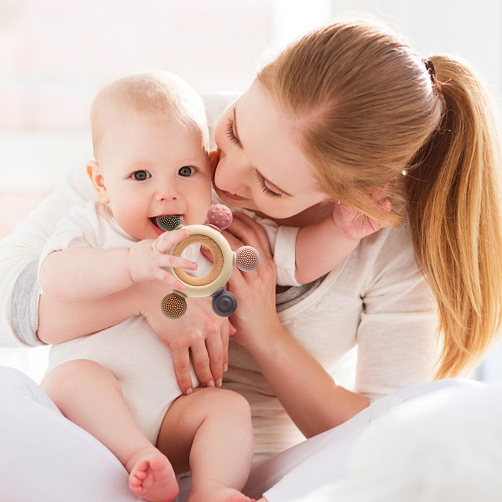 TOHIBEE newborn teether is gift-ready for baby showers.