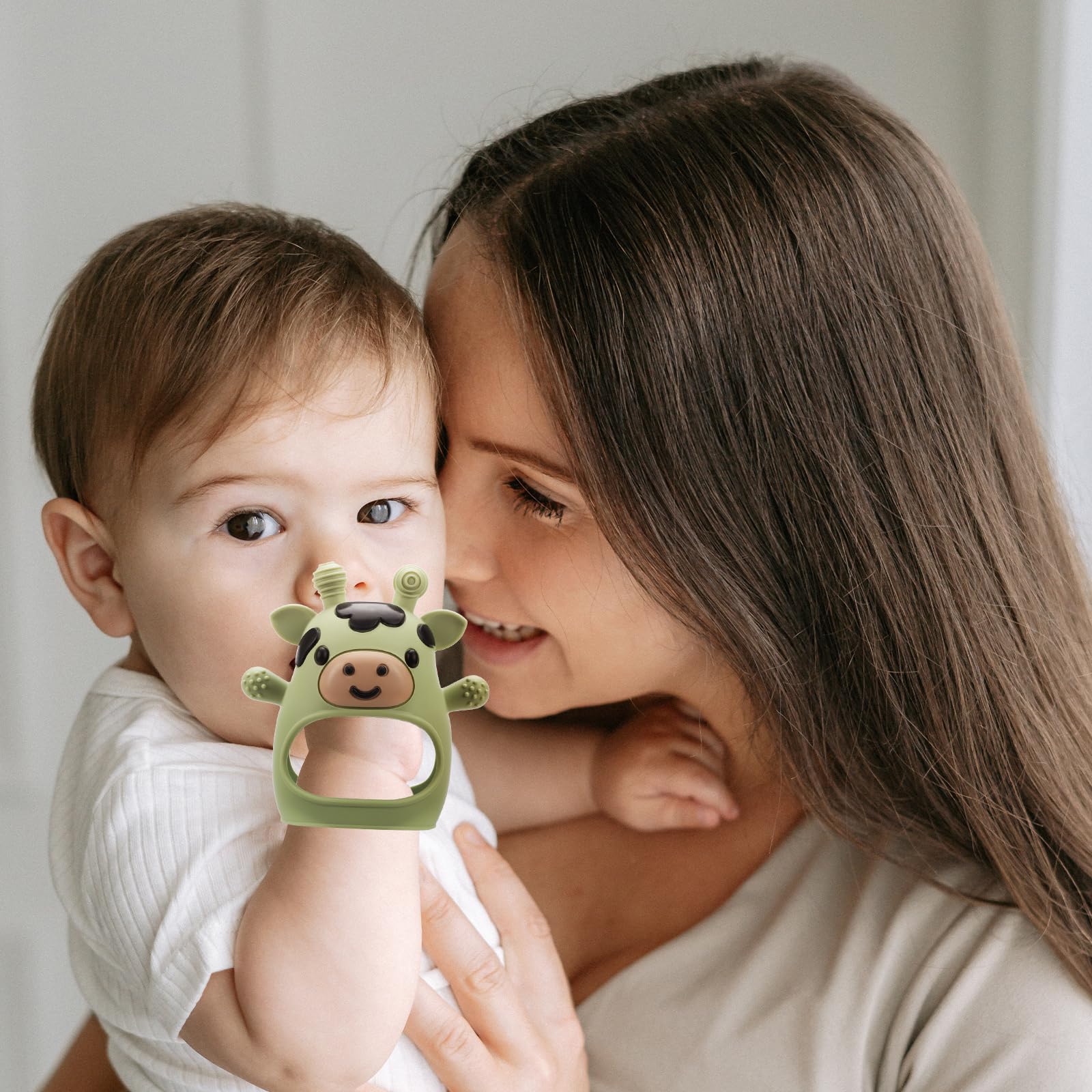 TOHIBEE newborn teether supports soothing sensations for 0-12 months use