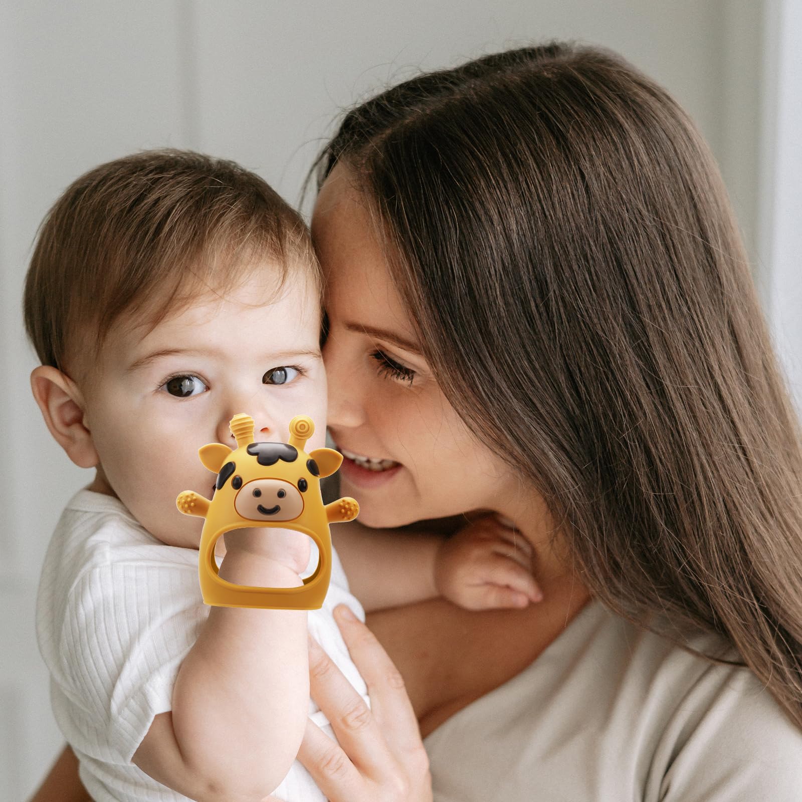 TOHIBEE teething mitten makes a thoughtful, gift-ready baby present