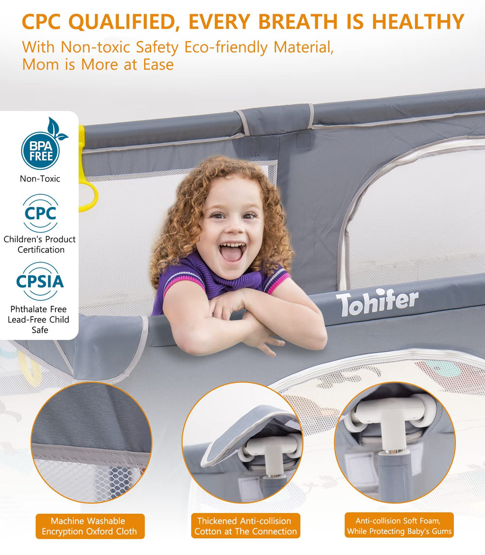 TOHIFER playmat 0.4 inch close-up showcases cushioned resilience and textured sides