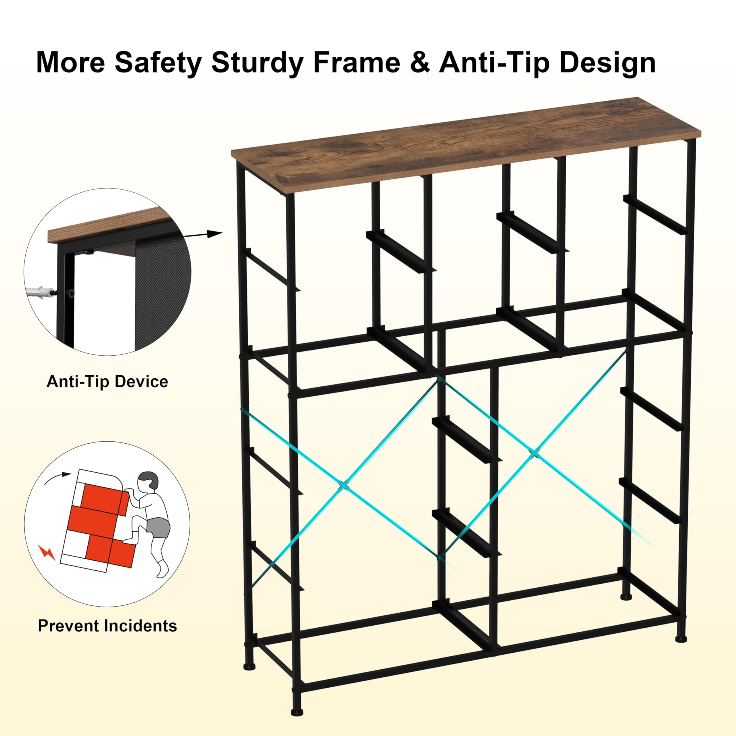 Tohomeor dresser anti-tip strap boosts family safety in homes.