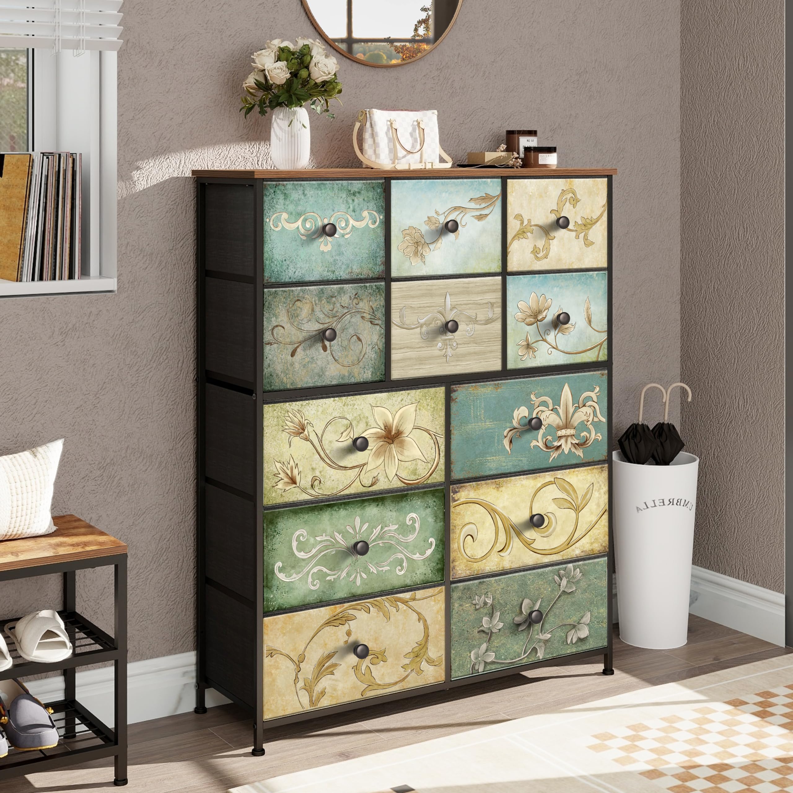 Tohomeor dresser easy-assembly guide ensures quick setup.
