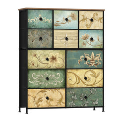 Tohomeor dresser wood-top shows sturdy craftsmanship and durable base.
