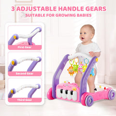Toidgy soft fabric baby gym keeps baby comfortable and easy to wash.