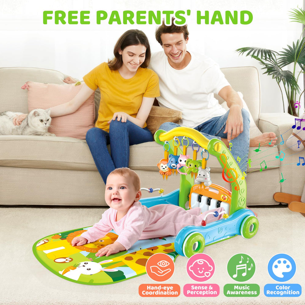 Toidgy detachable animal rattles offer portable toys for grasping and learning.