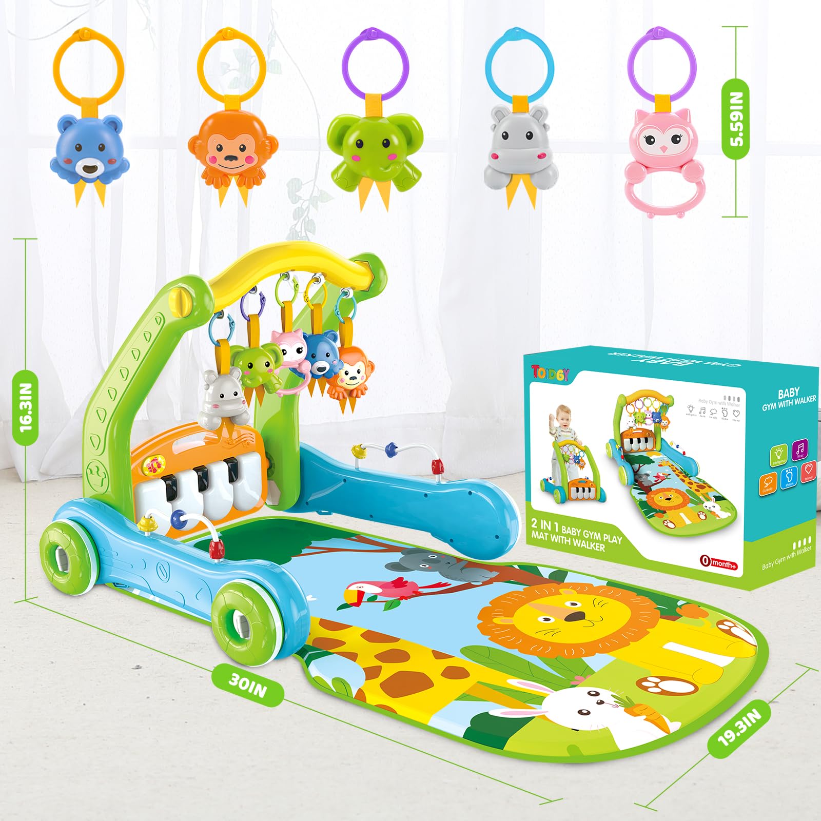 Toidgy gift-ready packaging conveys a thoughtful newborn or baby gift.
