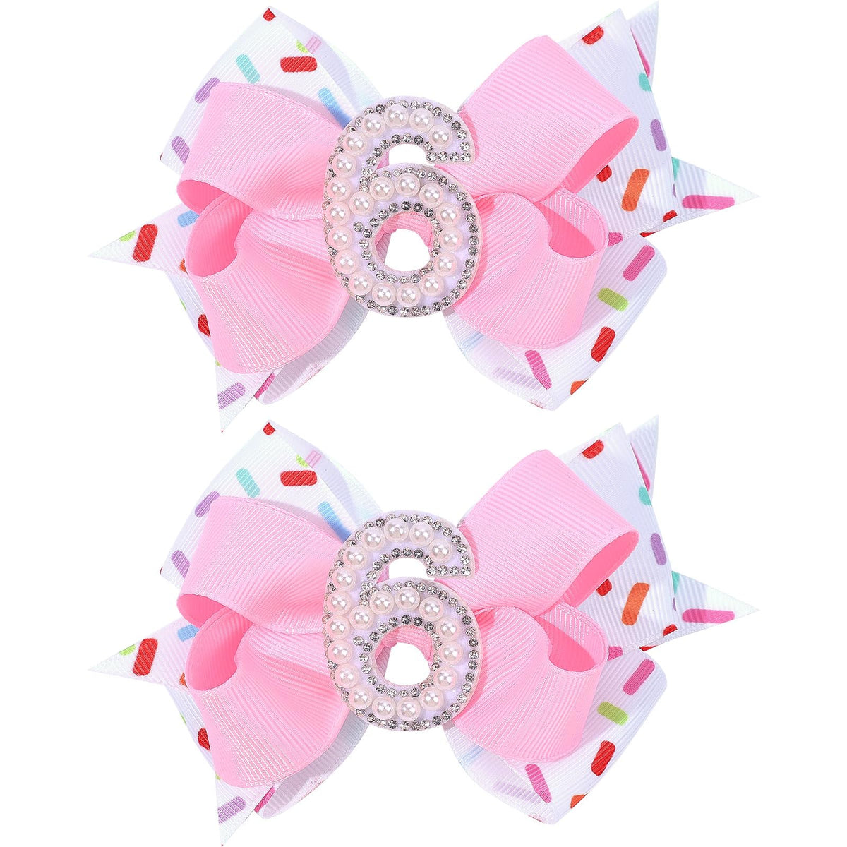 TOKUFAGU ice cream birthday bow pink for party photos and outfits