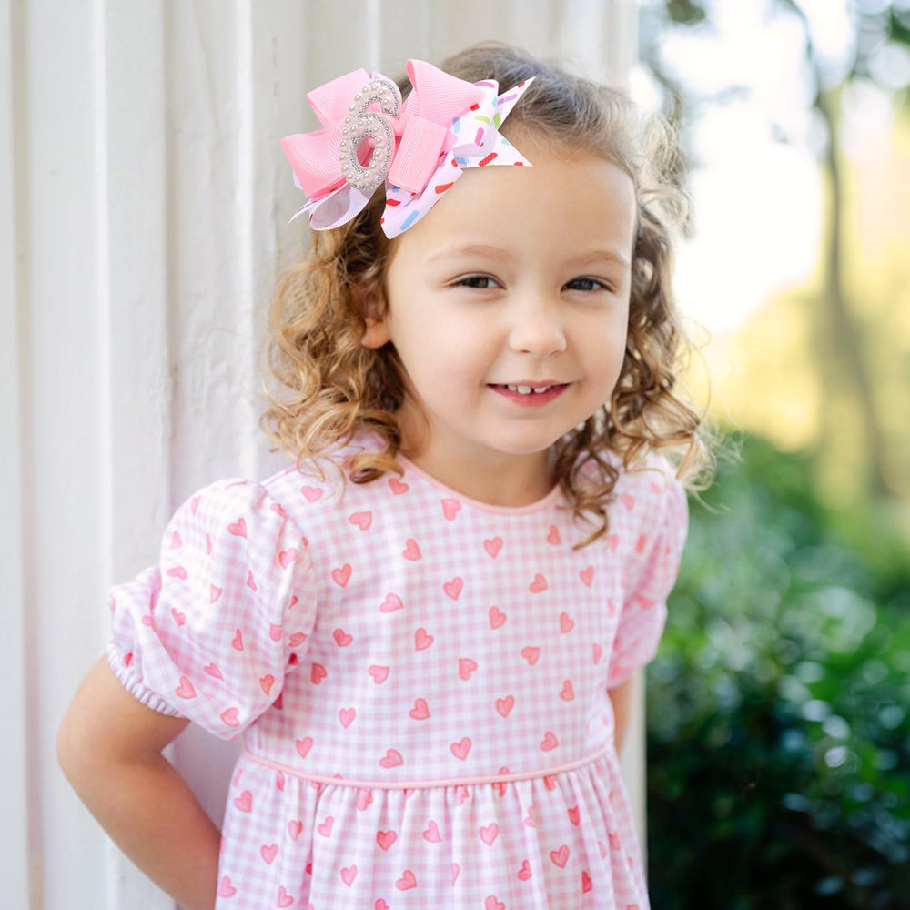 TOKUFAGU pastel bows pair with dresses for cute birthday photo moments