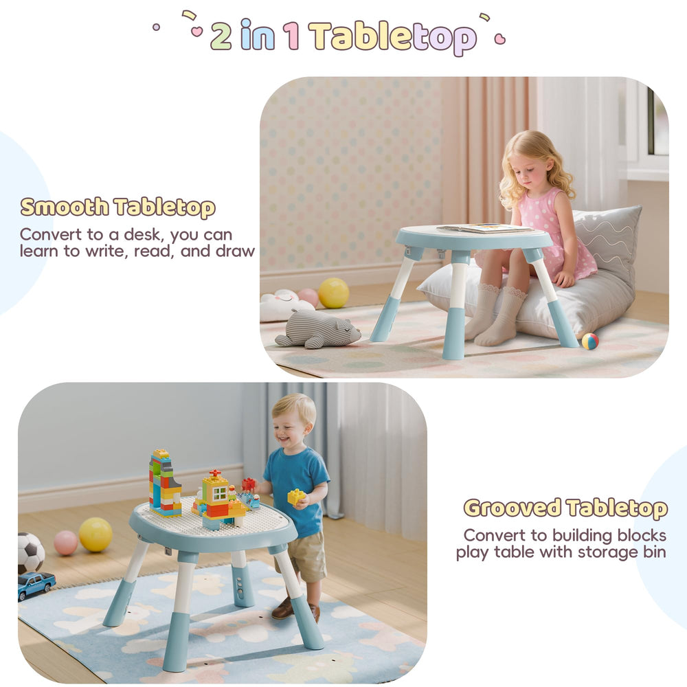 TOLEAD Height adjustment feature accommodates growing child