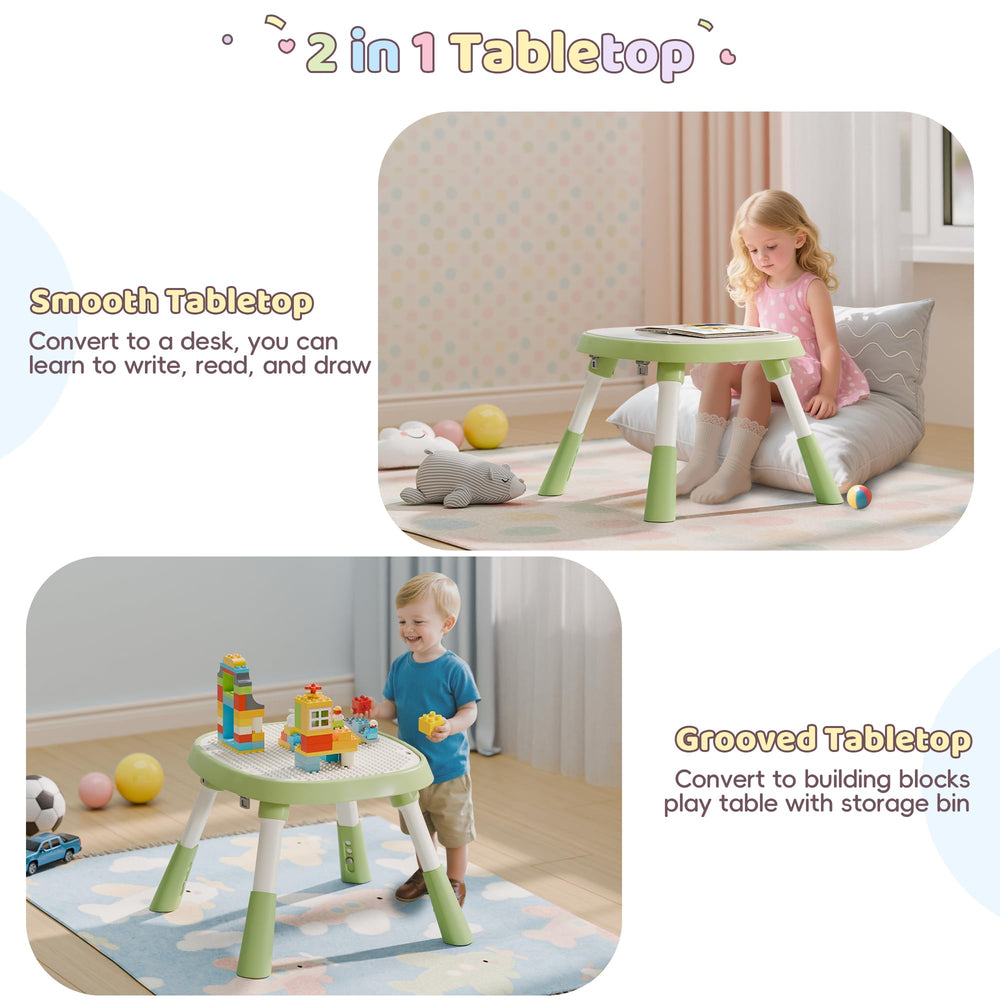 TOLEAD Baby Activity Center washable, breathable cushion supports clean comfort