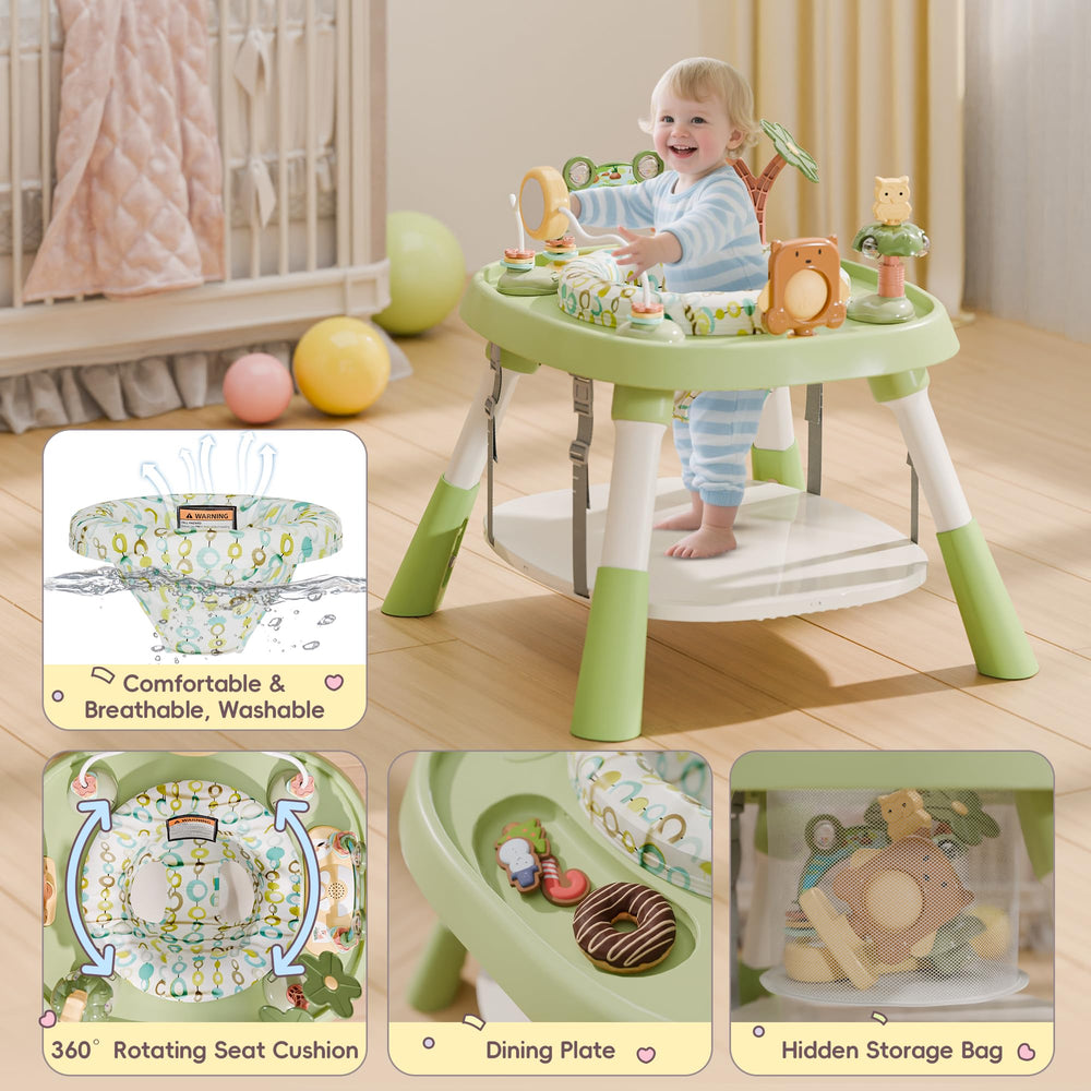 TOLEAD Baby Activity Center circle labyrinth toy stimulates problem solving during play