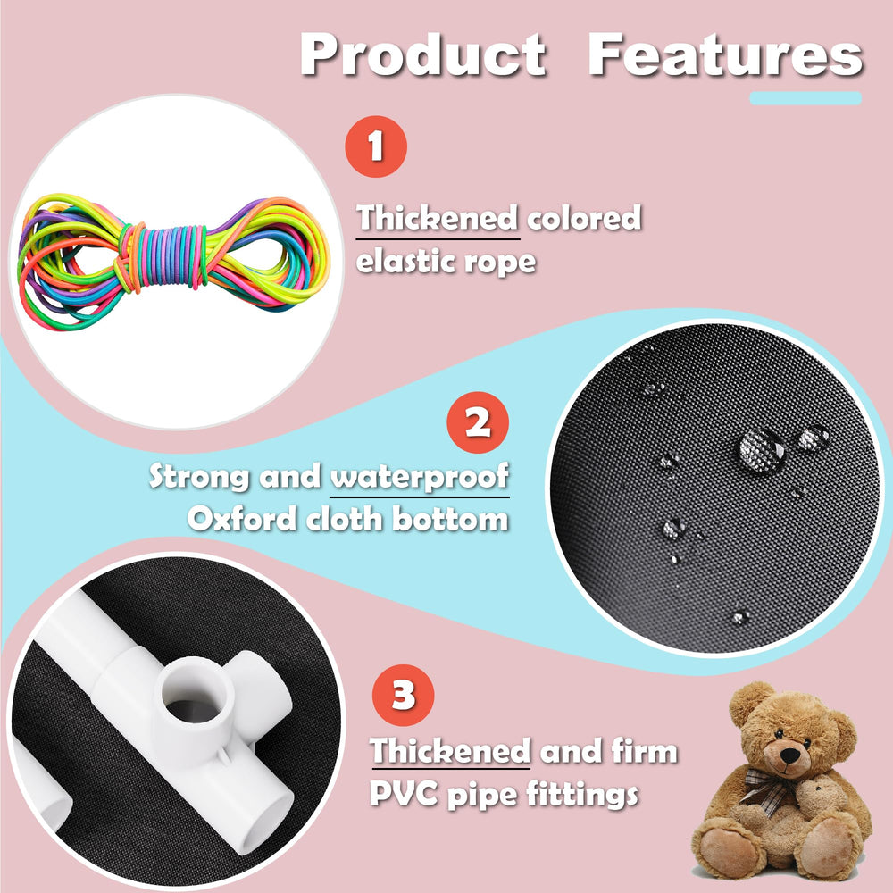 Toliyy sturdy 3-layer PVC tube structure provides stable storage.
