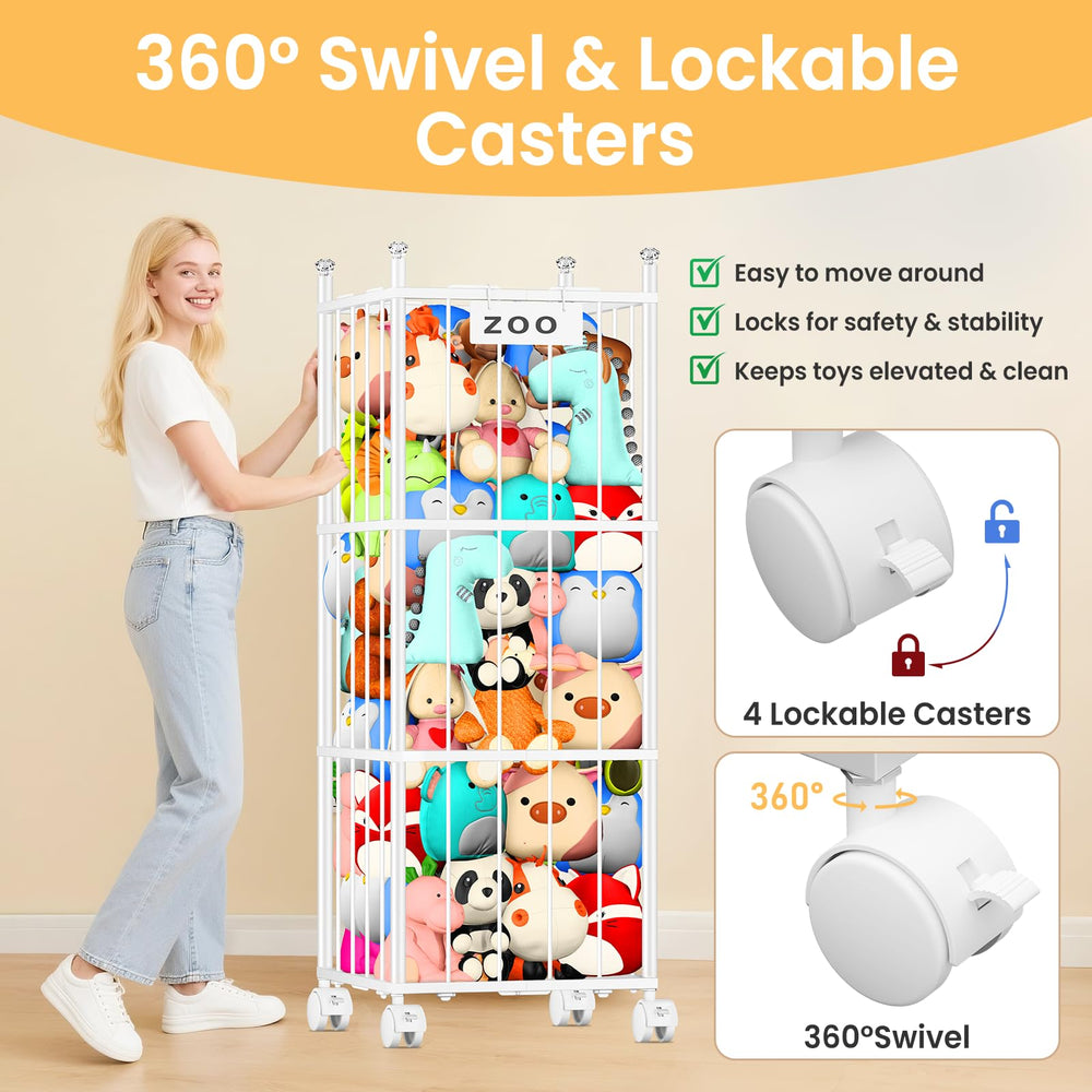 TomCare organizer elastic cords secure items safely for kids to grab