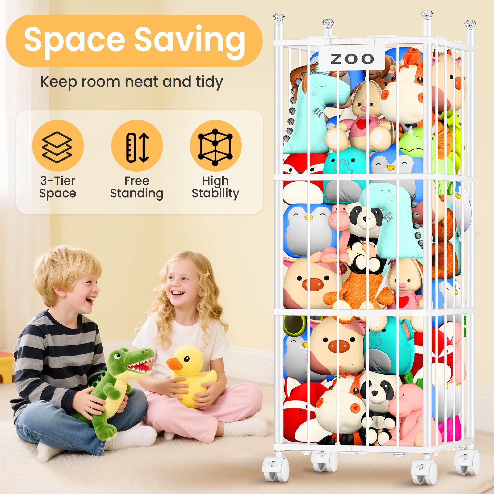 TomCare included hardware and clear instructions make assembly quick and simple