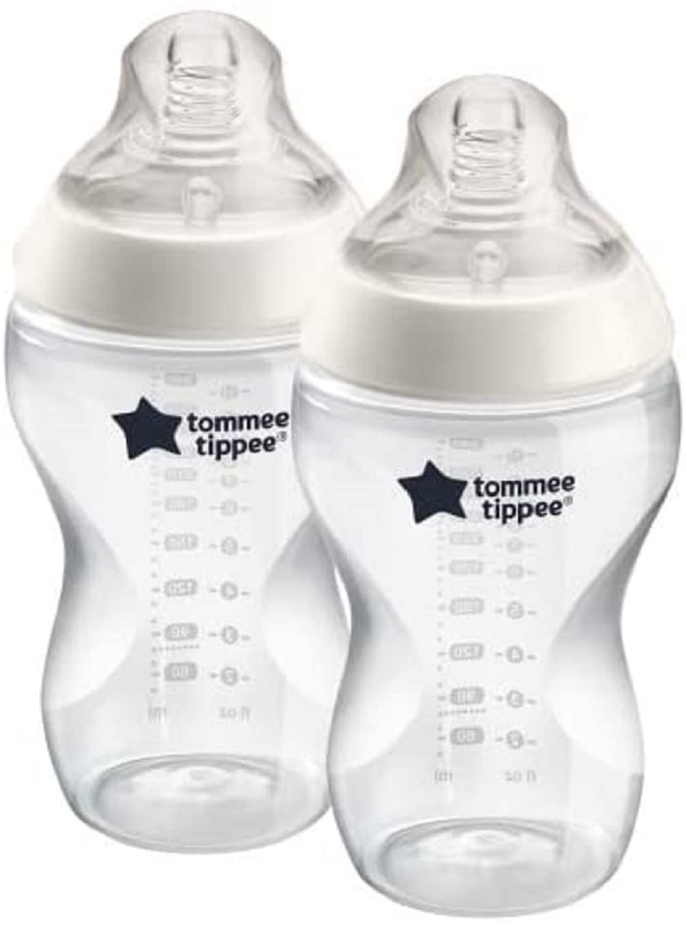 Tommee Tippee baby bottle 340ml front view for everyday feeding