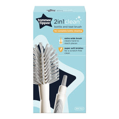 Tommee Tippee Closer to Nature teat cleaner focus on teat area