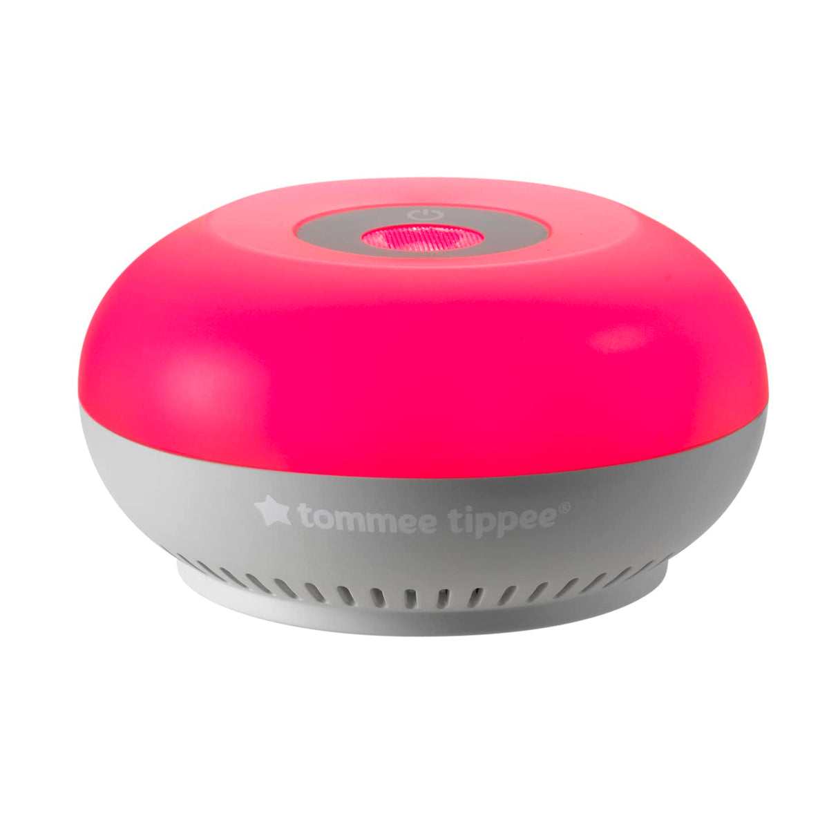 Tommee Tippee Dreammaker pink noise module creates soothing womb-like sound for baby sleep.
