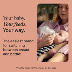 Tommee Tippee Natural Start anti-colic valve diagram demonstrates reduced air intake potential.