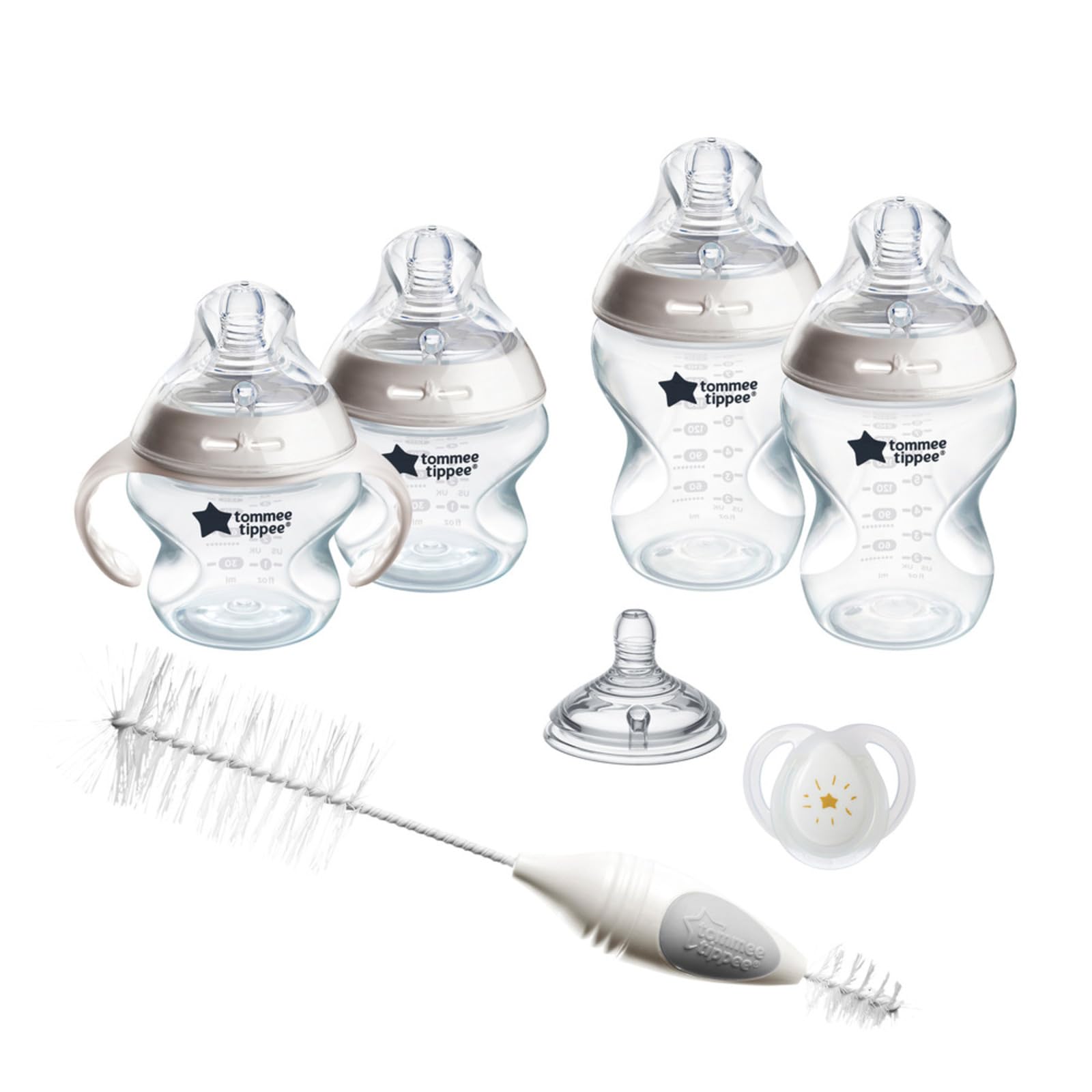 Tommee Tippee Natural Start 5oz anti-colic bottle for smoother feeds.