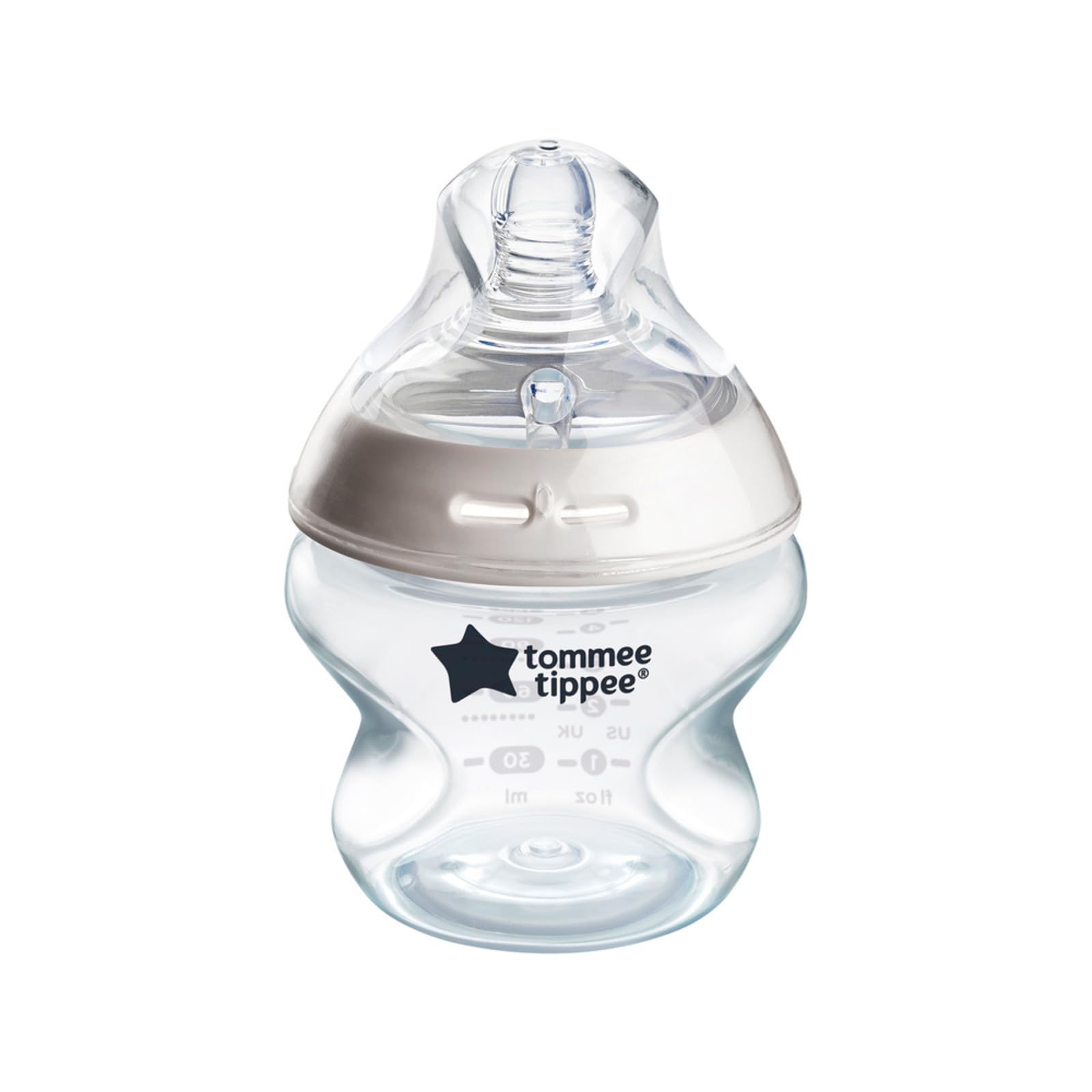Tommee Tippee Natural Start bottle nipple-flex highlights breast-like feeding comfort
